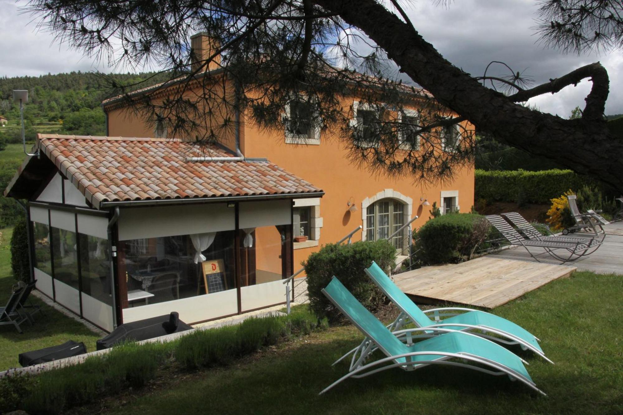 La Bastide De Fontaille Bed & Breakfast Saint-Felicien Exterior photo