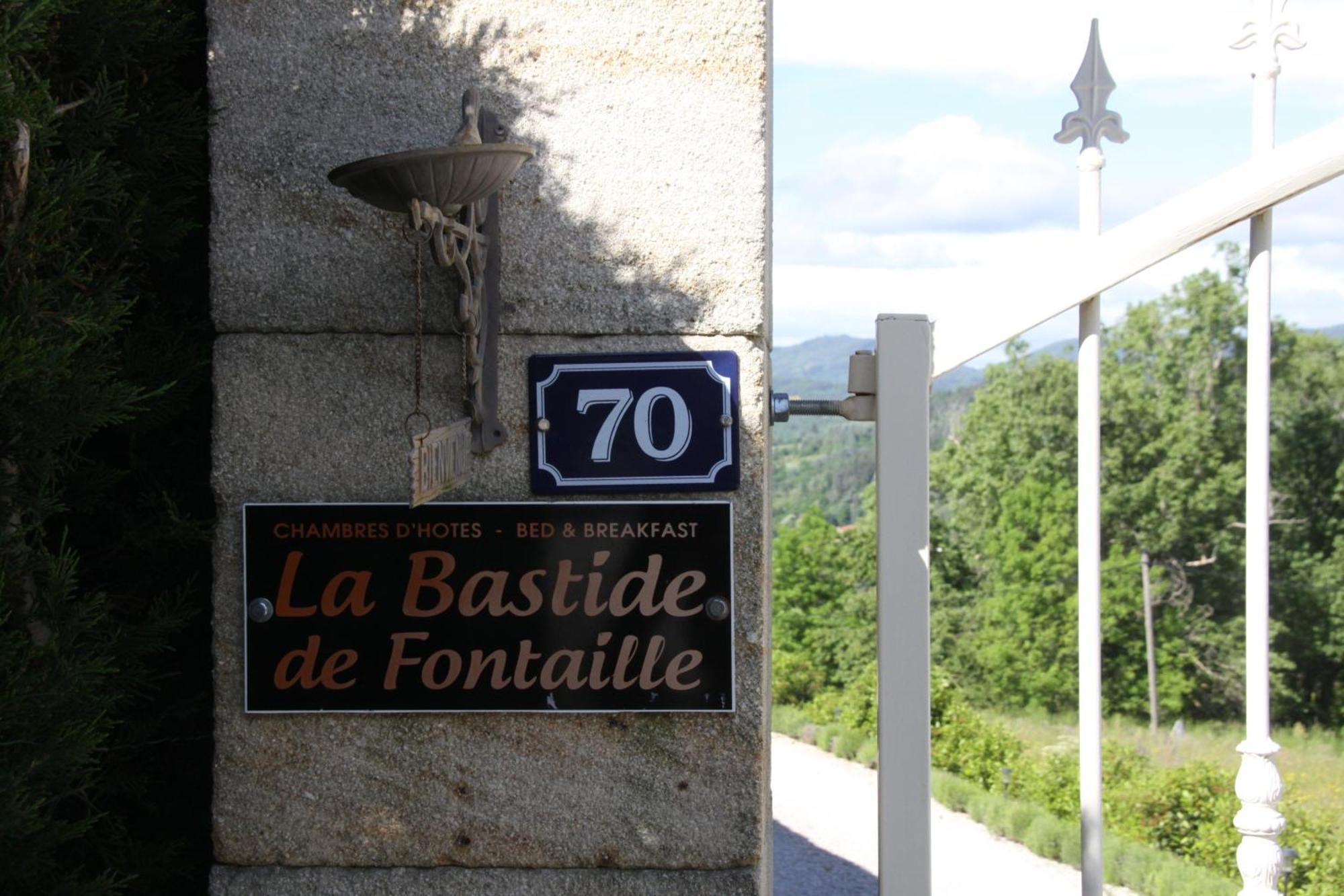 La Bastide De Fontaille Bed & Breakfast Saint-Felicien Exterior photo